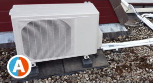 Airco op een plat dak