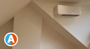 Airco laten installeren bij een zolder met een schuin of plat dak