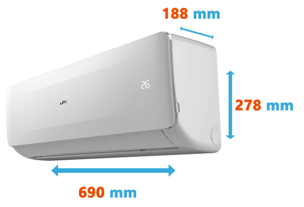 Kleine AUX Freedom airco binnenunit