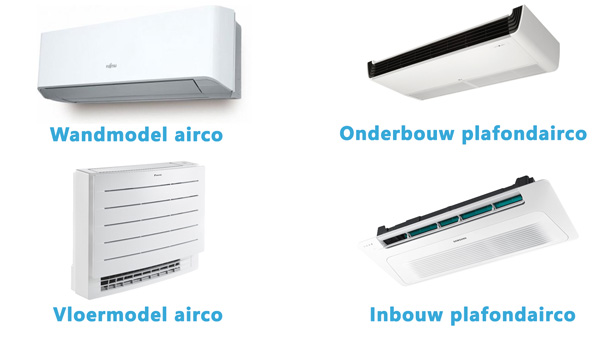 Kanaalloze airco modellen