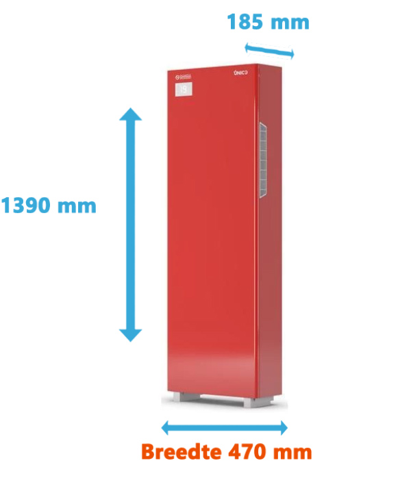 Smalle Olimpia monoblock tower airco