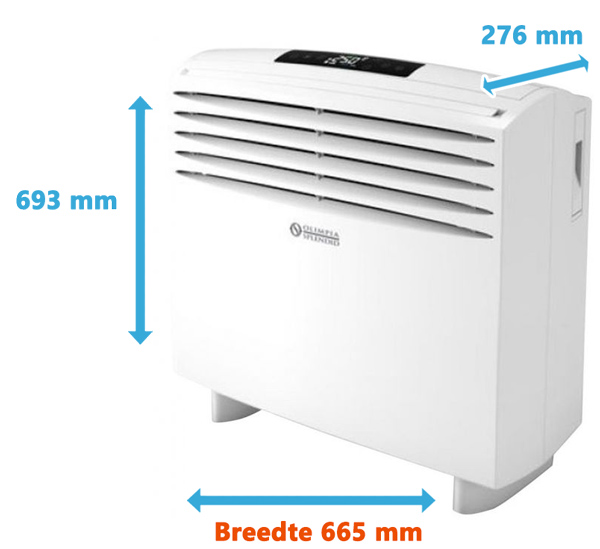 Smalle Unico monoblock airco