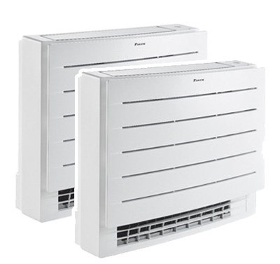 Vloermodel airco als onderdeel bij een multi-split aircosysteem